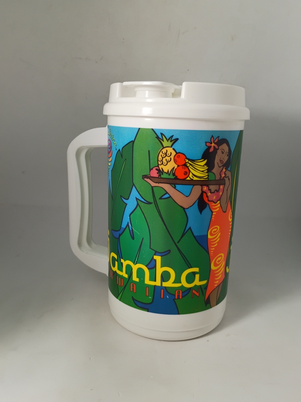 Jamba Juice Hawaii Vintage Thermo Mug Cup for Cold Drinks Warren, USA